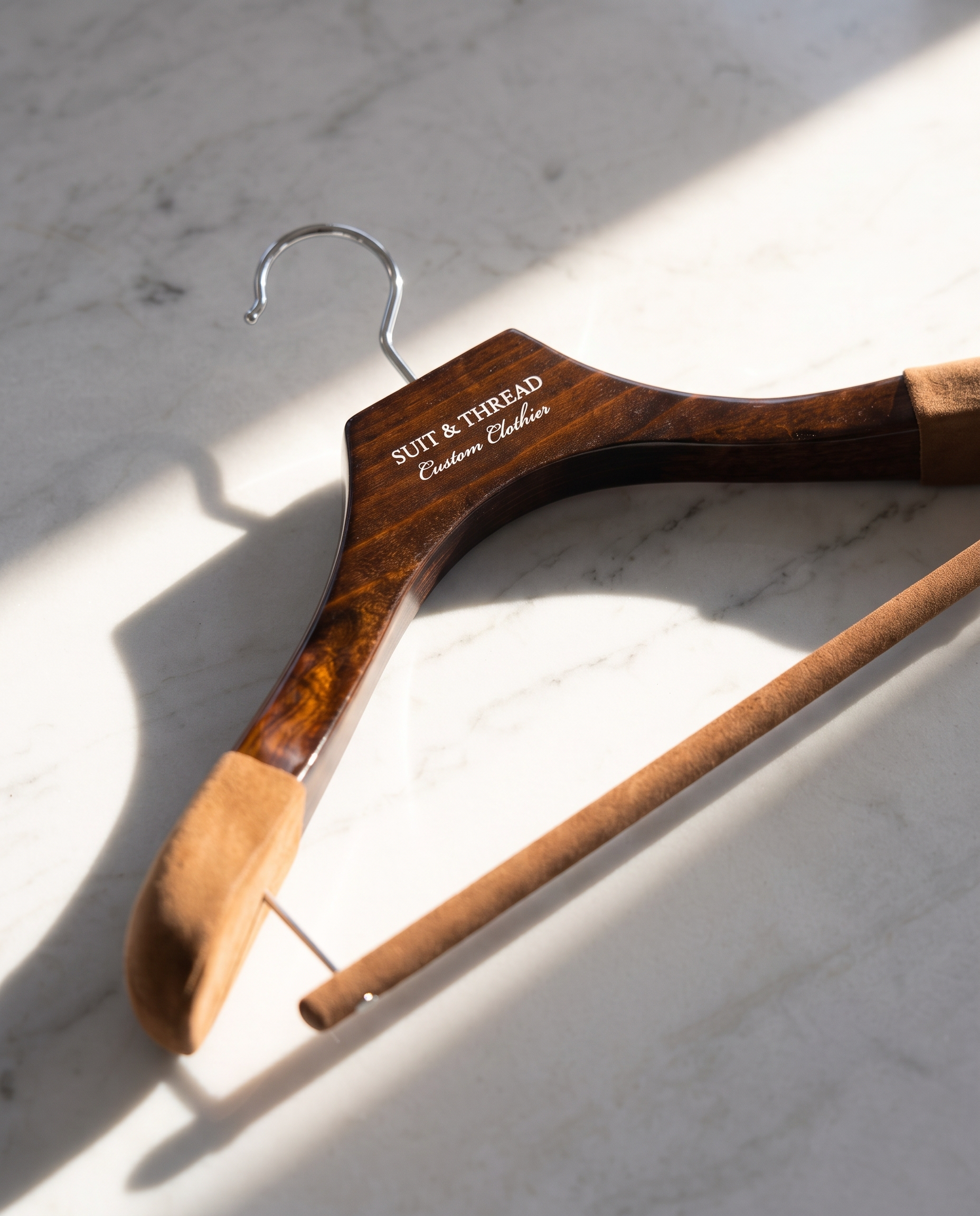 Mahogany Wood Hanger