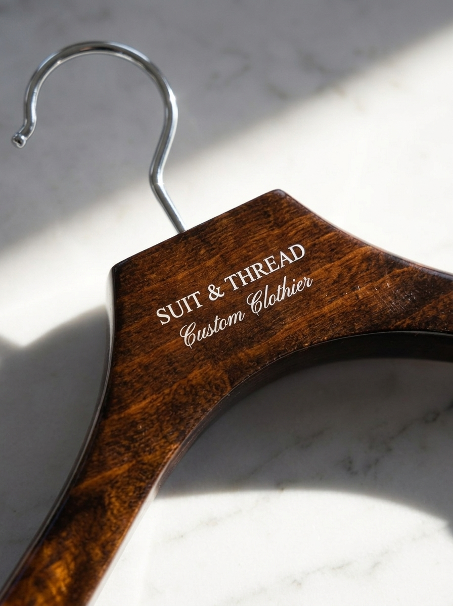 Mahogany Wood Hanger